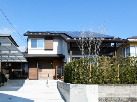 外壁：スーパー白洲そとん壁W　W-121　かき落とし仕上げ　