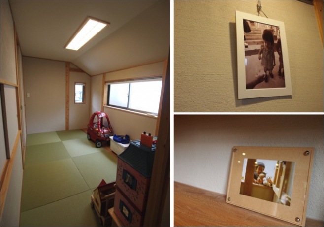 子ども部屋にもシラス壁を採用